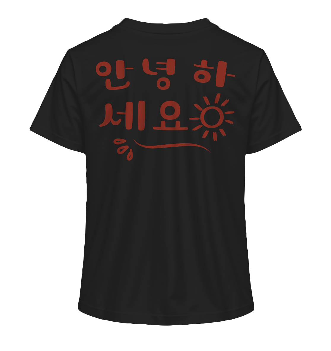 Annyeonghaseyo / 안녕하세요 | Damen Organic Shirt - Gomawo Korea - Damen - Südkorea - Korea - Bekleidung - Clothing - K - Streetwear - K - Clothing - K - Vibes