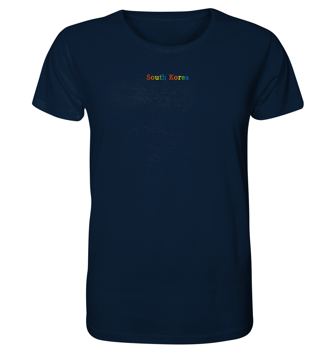 South Korea-Rainbow | Men's Organic Shirt (Stick)