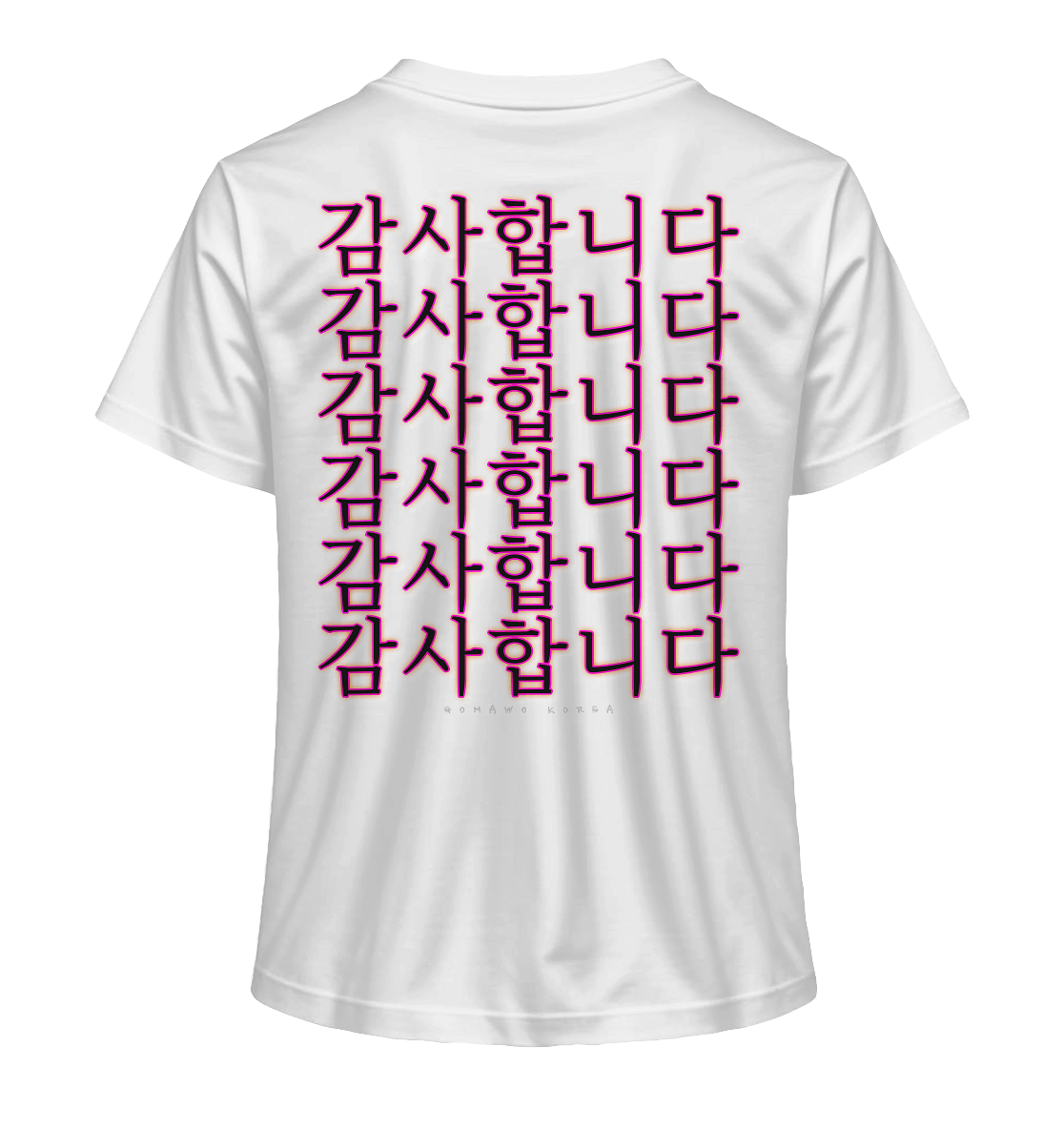 Kamsahamnida / 감사합니다 | Damen Organic Shirt - Gomawo Korea - Damen - Südkorea - Korea - Bekleidung - Clothing - K - Streetwear - K - Clothing - K - Vibes