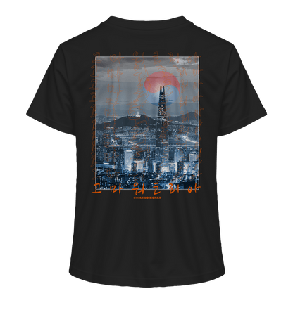 Seoul Skyline | Damen Organic Shirt - Gomawo Korea - Damen - Südkorea - Korea - Bekleidung - Clothing - K - Streetwear - K - Clothing - K - Vibes