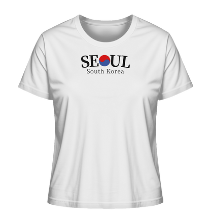 Seoul South Korea | Damen Organic Shirt - Gomawo Korea - Damen - Südkorea - Korea - Bekleidung - Clothing - K - Streetwear - K - Clothing - K - Vibes