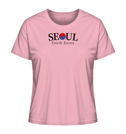 Seoul South Korea | Damen Organic Shirt - Gomawo Korea - Damen - Südkorea - Korea - Bekleidung - Clothing - K - Streetwear - K - Clothing - K - Vibes