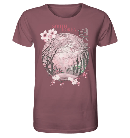 Cherry Blossom | Herren Organic Shirt - Gomawo Korea - Herren - Südkorea - Korea - Bekleidung - Clothing - K-Streetwear - K-Clothing - K-Vibes