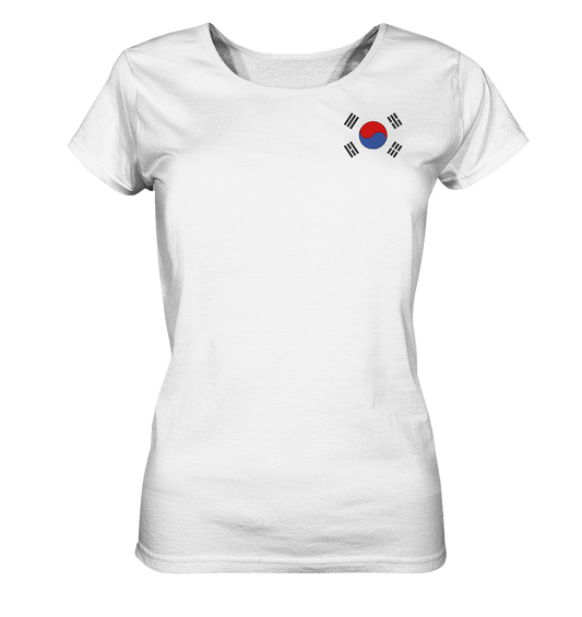 Flagge | Damen Organic T-Shirt - Gomawo Korea - Damen - Südkorea - Korea - Bekleidung - Clothing - K-Streetwear - K-Clothing - K-Vibes