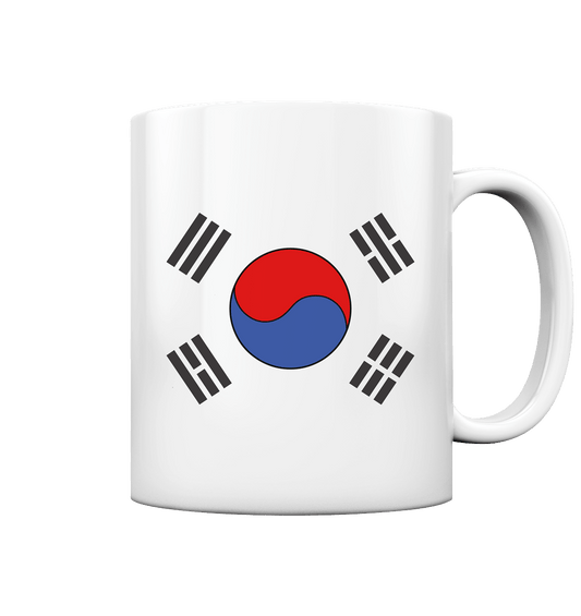 Flagge | Tasse - Gomawo Korea - Trinkgefäße - Südkorea - Korea - Bekleidung - Clothing - K-Streetwear - K-Clothing - K-Vibes