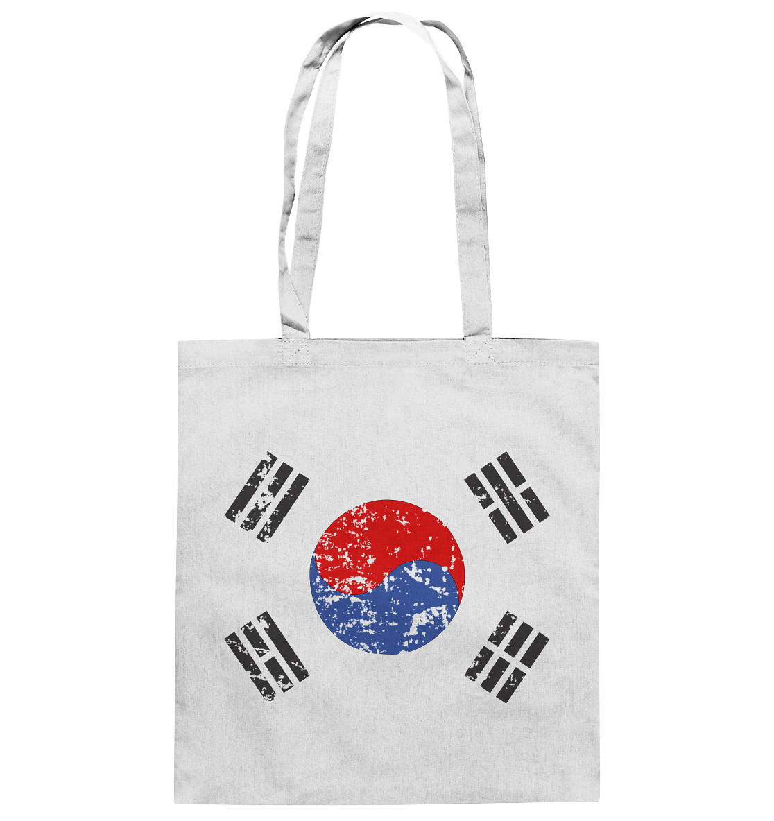 Flagge Washed | Baumwolltasche - Gomawo Korea - Taschen - Südkorea - Korea - Bekleidung - Clothing - K-Streetwear - K-Clothing - K-Vibes