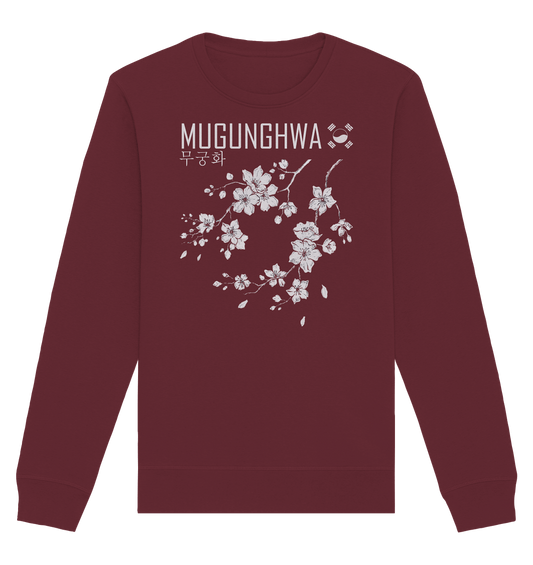Mugunghwa / 무궁화 | Organic Unisex Pullover - Gomawo Korea - Sweatshirts - Südkorea - Korea - Bekleidung - Clothing - K-Streetwear - K-Clothing - K-Vibes