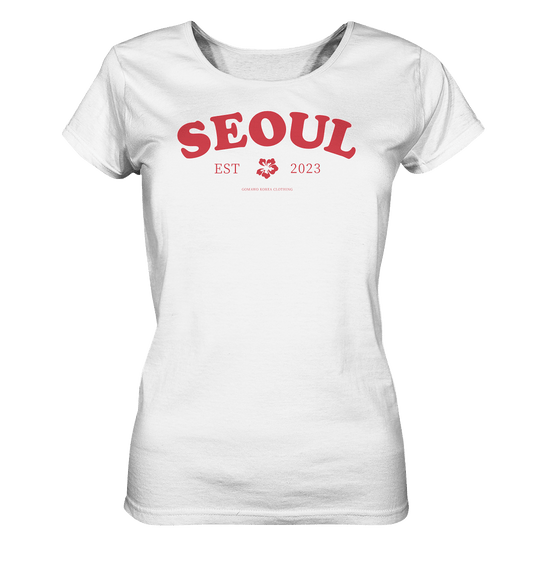 Seoul 2023 | Damen Organic Shirt - Gomawo Korea - Damen - Südkorea - Korea - Bekleidung - Clothing - K-Streetwear - K-Clothing - K-Vibes