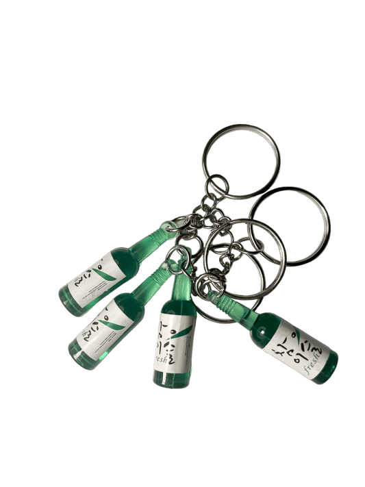 Soju / 소주 Schlüsselanhänger (Mini) 3x Stück - Gomawo Korea - Schlüsselanhänger - Südkorea - Korea - Bekleidung - Clothing - K-Streetwear - K-Clothing - K-Vibes